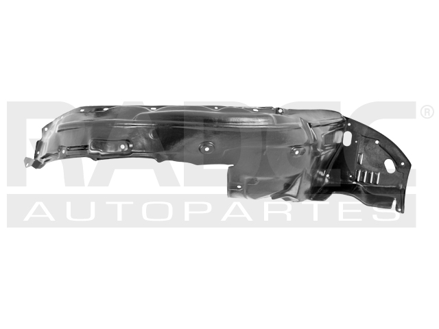 TOLVA SALPICADERA HD ACCORD 08-12 4 PUERTAS PLASTICO IZQ