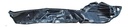TOLVA SALPICADERA HD CIVIC 01-03 2Y4 PUERTAS PLASTICO IZQ