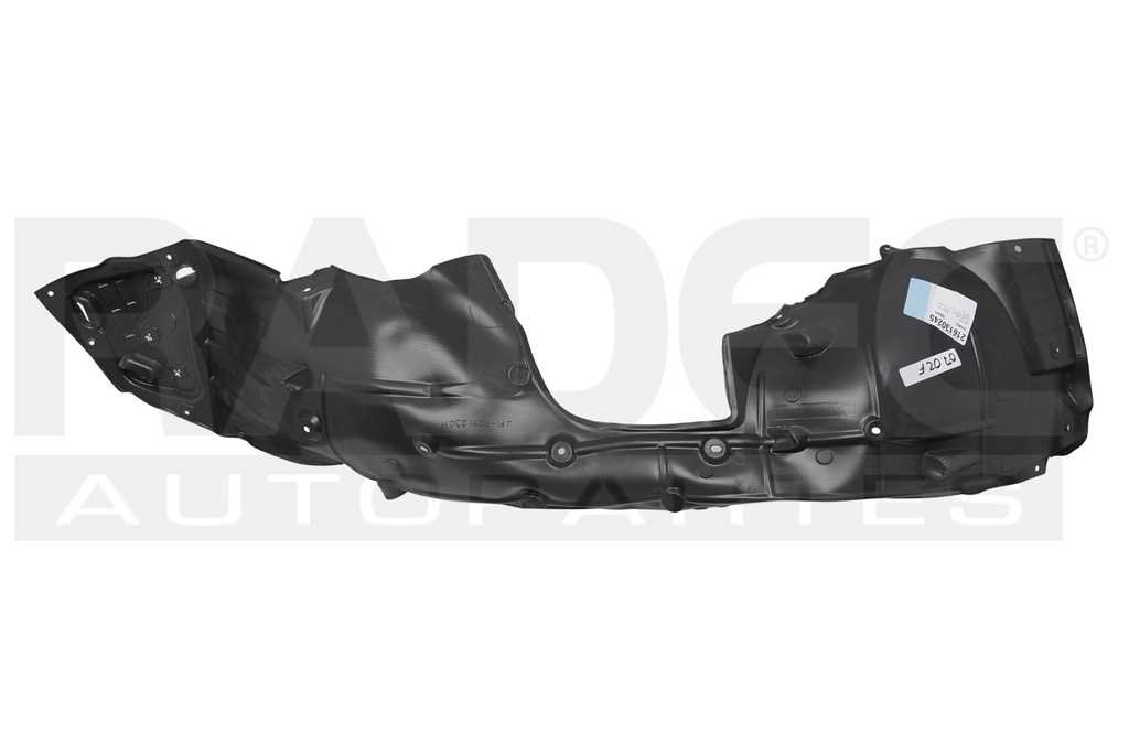 TOLVA SALPICADERA DELANTERA HD CIVIC 19-20 EX/I-STYLE/TURBO PLUS/TOURING L4 4 CILINDROS 1.5/2.0L 2/4 PUERTAS IZQ