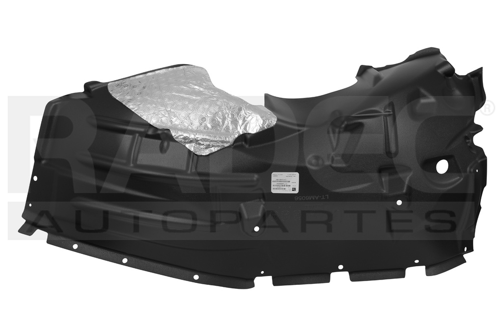 TOLVA SALPICADERA DELANTERA JP WRANGLER 18-23 LINEA NUEVA RUBICON/UNLIMITED RUBICON V6 6 CILINDROS 3.6L 3/5 PUERTAS DER