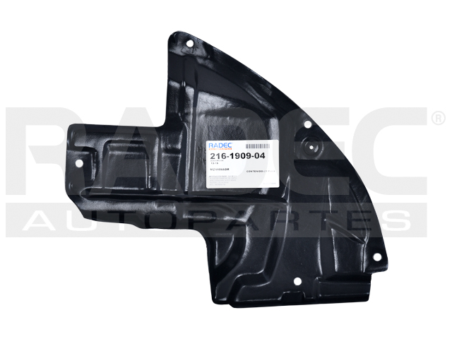 TOLVA SALPICADERA DELANTERA MZ CX9 10-15 (SECCION DELANTERA) DER