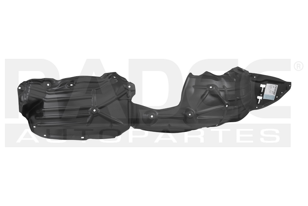 TOLVA SALPICADERA DELANTERA MZ 2/YRIS-R 16-19 I/I TOURING/I GRAND TOURING/LE/XLE L4 4CILINDROS 1.5 4/5 PUERTAS  DER