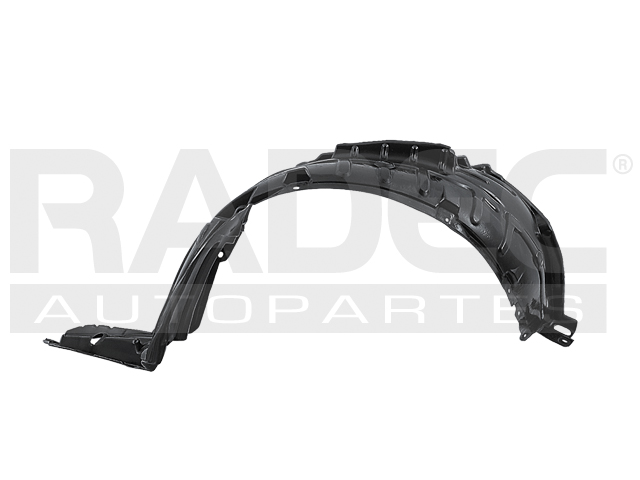 TOLVA SALPICADERA NS ALTIMA 00-01 PLASTICO SE/XE/GXE/GLE L4 4 CILINDROS 2.4L 4 PUERTAS IZQ