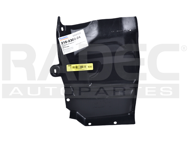 TOLVA MOTOR INFERIOR NS ALTIMA 07-12 BASE/S/SE/SL L4/V6 4/6 CILINDROS 2.5/3.5L 2/4 PUERTAS IZQ