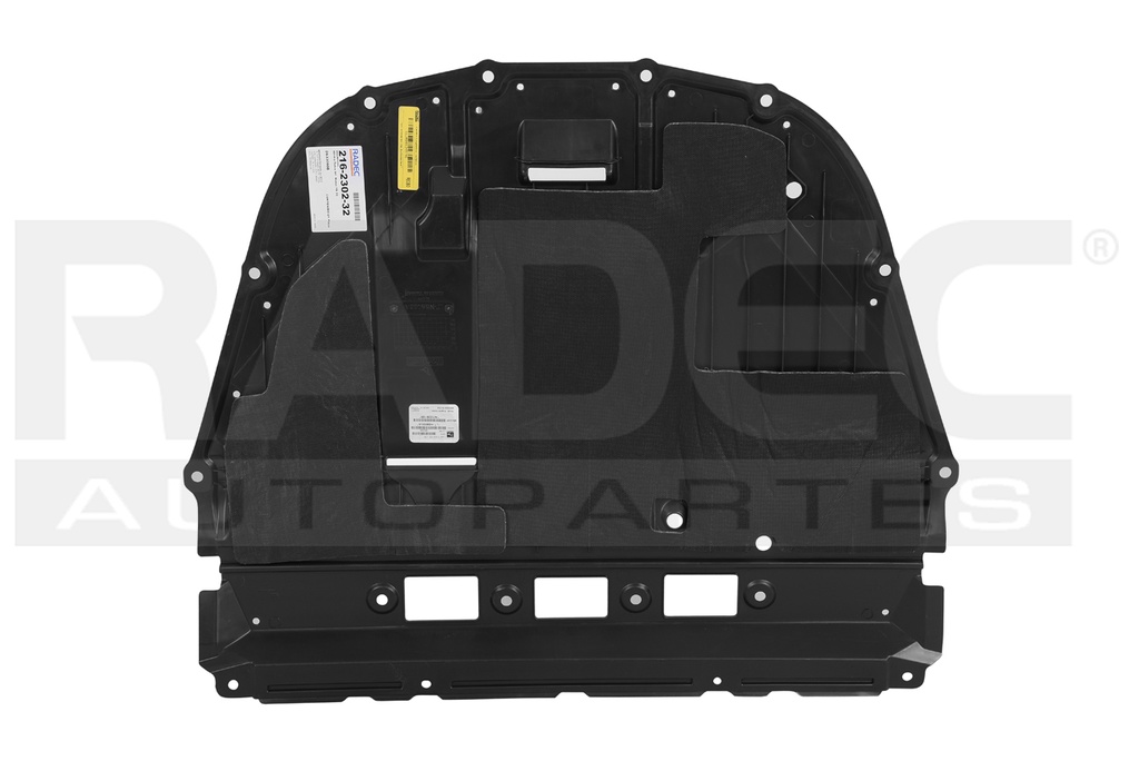 TOLVA INFERIOR MOTOR NS ALTIMA 19-22 SECCION TRASERA PLATINUM/EXCLUSIVE/SL/SR/SV L4 4 CILINDROS 2.0/2.5L 4 PUERTAS