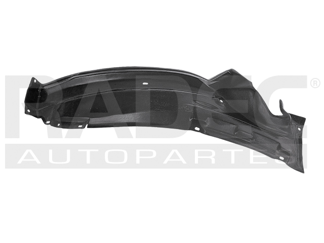 TOLVA SALPICADERA NS MURANO DELANTERA 04-08 (SECCION TRASERA) PLASTICO S/SE/SL V6 6 CILINDROS 3.5L 5 PUERTAS DER
