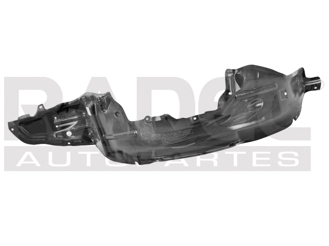 TOLVA SALPICADERA NS QUEST 04-06 PLASTICO IZQ