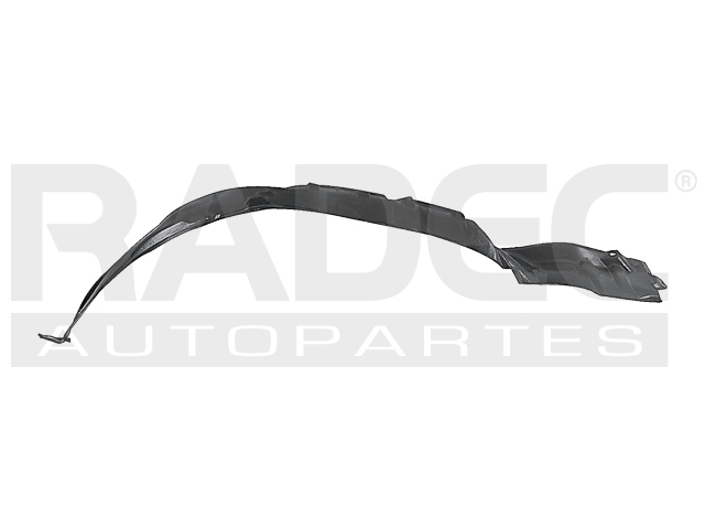 TOLVA SALPICADERA NS X-TERRA 00-04 PLASTICO SE/XE L4/V6 4/6 CILINDROS 2.4/3.3L 5 PUERTAS DER