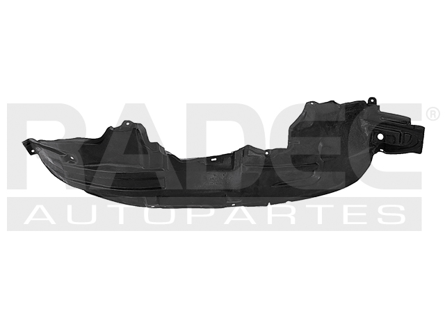 TOLVA SALPICADERA NS X-TRAIL 02-07 PLASTICO LE/SE/XE/SLX L4 4 CILINDROS 2.5L 5 PUERTAS DER