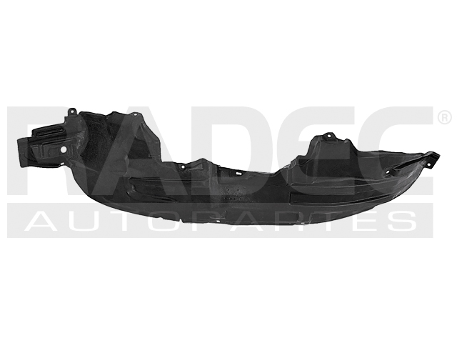 TOLVA SALPICADERA NS X-TRAIL 02-07 PLASTICO LE/SE/XE/SLX L4 4 CILINDROS 2.5L 5 PUERTAS IZQ