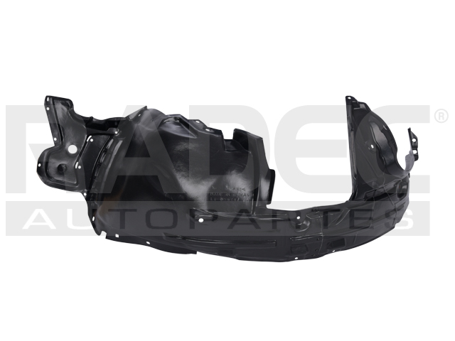 TOLVA SALPICADERA DELANTERA NS X-TRAIL 15-17 S/SV/SL/ADVANCE/EXCLUSIVE/SENSE/ARMOR L4 4 CILINDROS 2.5L 5 PUERTAS IZQ
