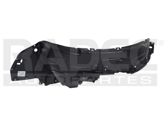 TOLVA SALPICADERA DELANTERA NS VERSA 12-14 S/S PLUS/SL/SV/EXCLUSIVE/ADVANCE/SENSE L4 4 CILINDROS 1.6L 4 PUERTAS DER