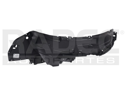 TOLVA SALPICADERA DELANTERA NS VERSA 12-14 S/S PLUS/SL/SV/EXCLUSIVE/ADVANCE/SENSE L4 4 CILINDROS 1.6L 4 PUERTAS DER