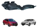 TOLVA SALPICADERA NS VERSA 20-22 SENSE/ADVANCE/EXCLUSIVE/PLATINUM L4 4 CILINDROS 1.6L 4 PUERTAS DER