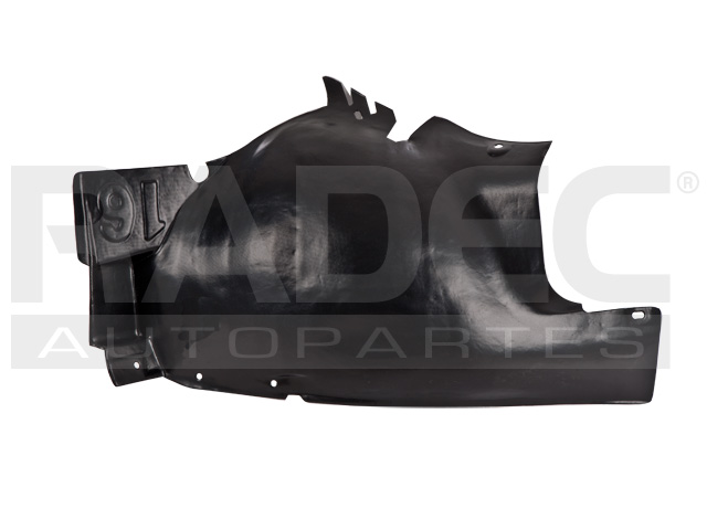 TOLVA SALPICADERA TRASERA PG 206 01-09 16 V PLASTICO DER