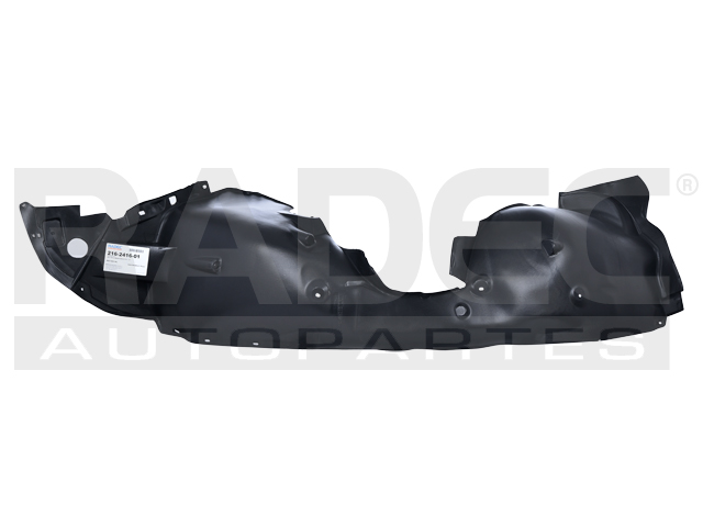 TOLVA SALPICADERA PG 301 13-23 PLASTICO ALLURE/ACTIVE L4 4 CILINDROS 1.6L IZQ