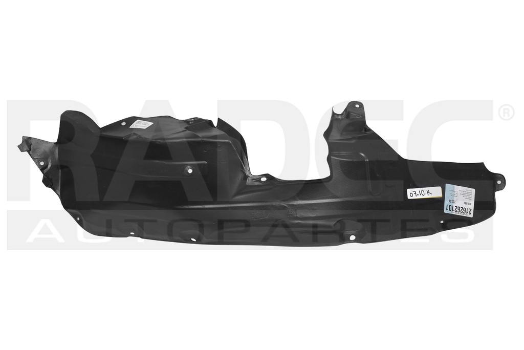 TOLVA SALPICADERA DELANTERA RN KWID 19-20 INTENSE/ICONIC/OUTSIDER L3 3 CILINDROS 1.0L 5 PUERTAS IZQ