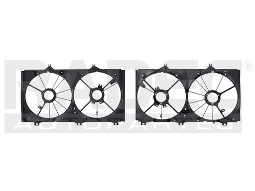 TOLVA VENTILADOR TY CAMRY 07-09 4 CILINDROS