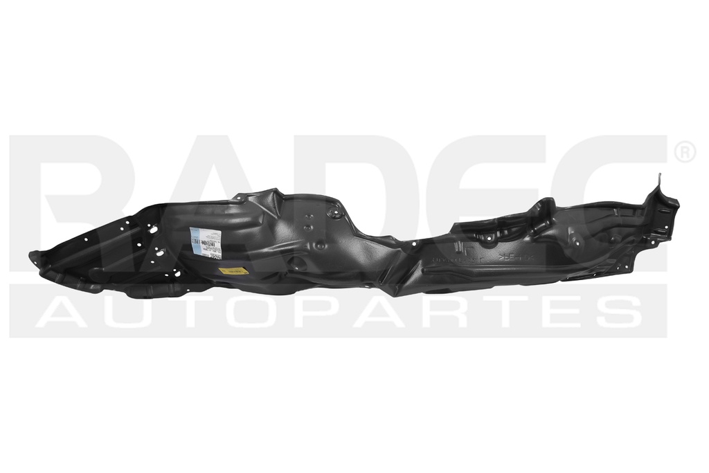 TOLVA SALPICADERA DELANTERA TY COROLLA 20-23 LE/BASE/HYBRID L4 4 CILINDROS 1.8L 4 PUERTAS IZQ