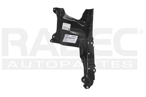 TOLVA INFERIOR MOTOR TY COROLLA 20-23 LATERAL P/TRANSMISION MANUAL BASE L4 4 CILINDROS 1.8L 4 PUERTAS IZQ