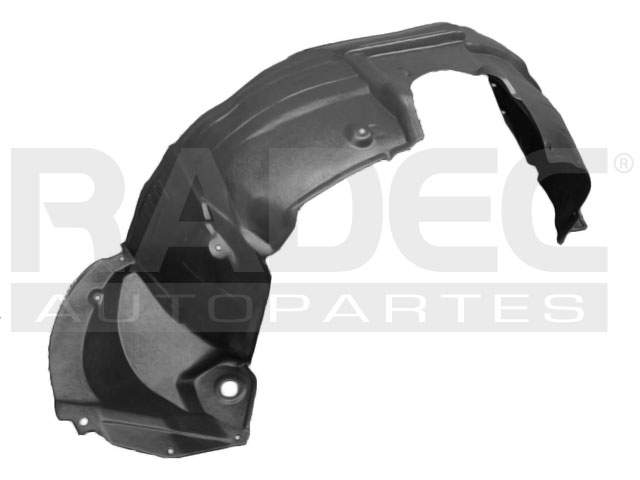 TOLVA SALPICADERA TY HIGHLANDER 08-10 PLASTICO DER