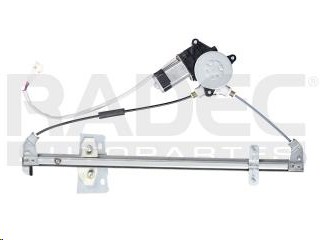 ELEVADOR DE CRISTAL CV TRACKER 99-07  ELECTRICO CON MOTOR HUSHAN Derecho Trasera  