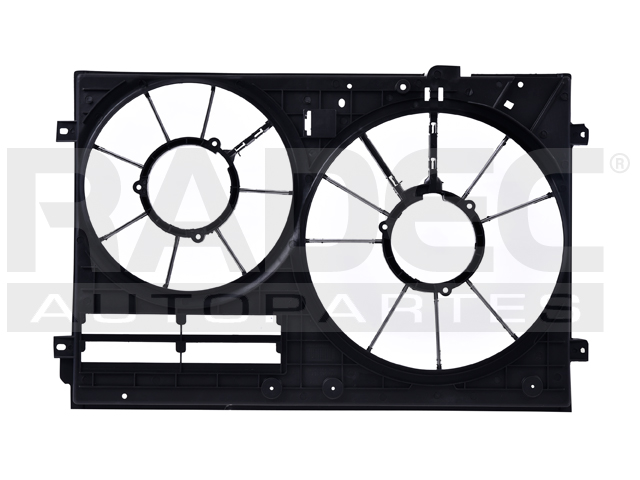 TOLVA VENTILADOR VW JETTA BICENTENARIO 11-18 GLI/TDI/FEST/LIVE/STYLE/COMFORTLINE/HIGHLINE/TRENDLINE/SPORTLINE L4/L5 4/5 CILINDROS 2.0/2.5L 4 PUERTAS