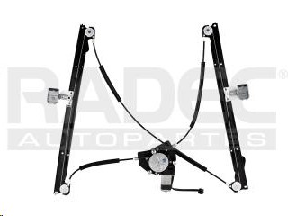 ELEVADOR DE CRISTAL CR VOYAGER  DG CARAVAN  CR TOWN & COUNTRY 04-07  ELECTRICO CON MOTOR HUSHAN Izquierdo   