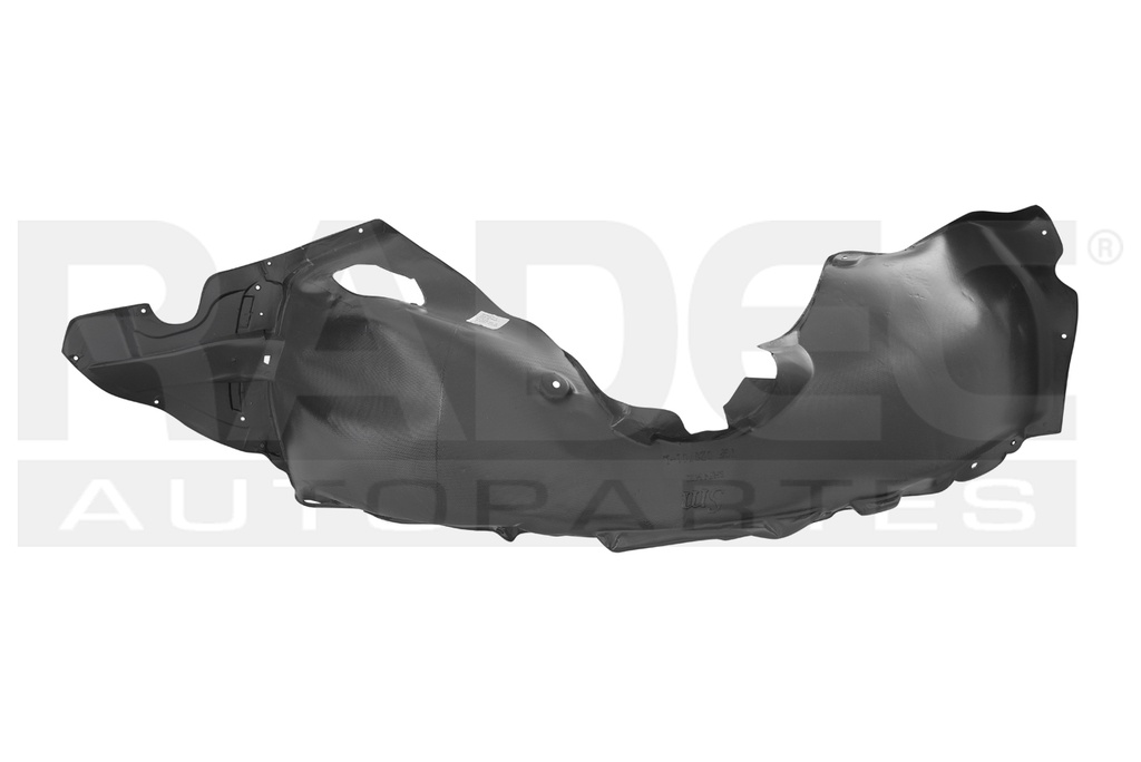 TOLVA SALPICADERA DELANTERA VW VIRTUS 20-22 LINEA ANTERIOR HIGHLINE/COMFORTLINE/TRENDLINE L4 4 CILINDROS 1.6L 4 PUERTAS IZQ