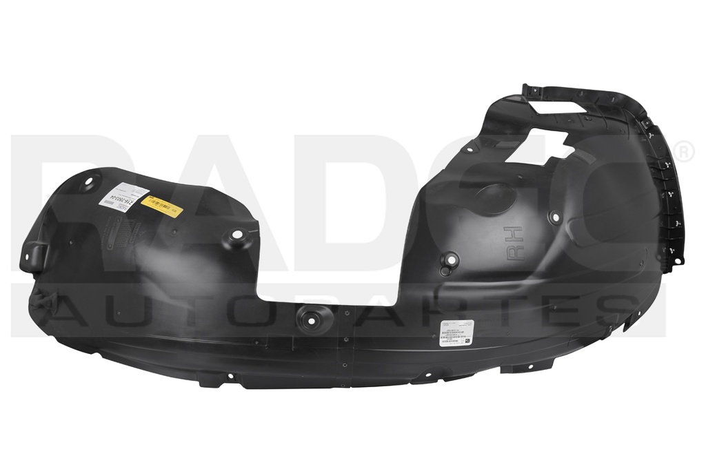 TOLVA SALPICADERA DELANTERA KI SORENTO 19-20 EX/LX/SXL/EX PACK L4/V6 4/6 CILINDROS 2.4/3.3L 5 PUERTAS DER