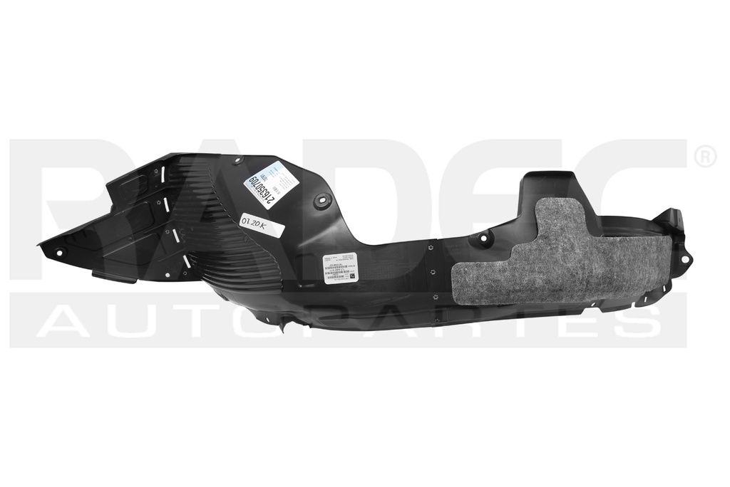 TOLVA SALPICADERA DELANTERA KI FORTE 17-18 EX/LX/SX L4 4 CILINDROS 2.0L 4/5 PUERTAS IZQ