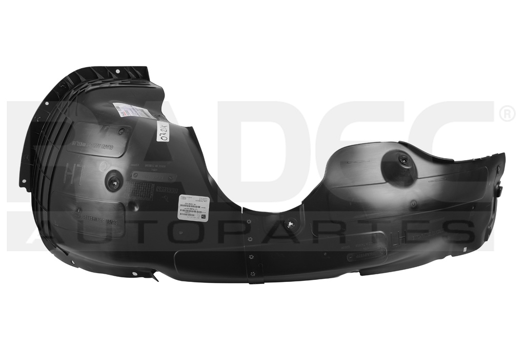 TOLVA SALPICADERA DELANTERA KI SOUL 20-22 EX/LX/EX PACK L4 4 CILINDROS 1.6/2.0L 5 PUERTAS IZQ