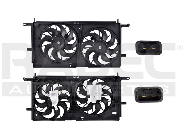 MOTOVENTILADOR CV VENTURE 01-05 V6 3.4 LTS DOBLE COMPLETO 2 Y 2 PINES KS