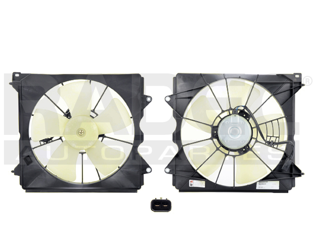 MOTOVENTILADOR HD ACCORD 08-12 L4 2.4 LTS P/RAD SENCILLO COMPLETO 2 PINES KS