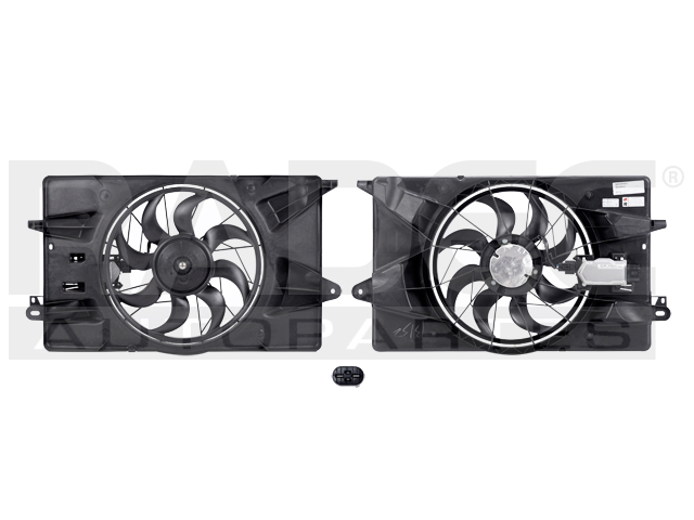 MOTOVENTILADOR JP CHEROKEE 14-20 L4 2.4/V6 3.6 LTS P/RAD SENCILLO COMPLETO 4 PINES TY