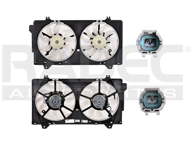 MOTOVENTILADOR MZ 6 14-21 L4 2.5L DOBLE COMPLETO 2 Y 2 PINES TY