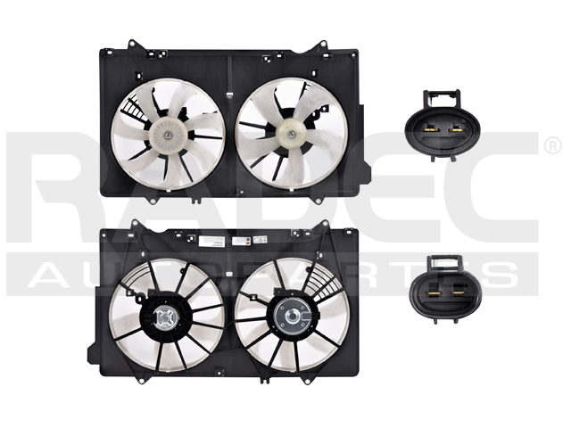 MOTOVENTILADOR MZ CX5 13-23 L4 2.0, 2.5 LTS DOBLE COMPLETO 2 Y 2 PINES KS