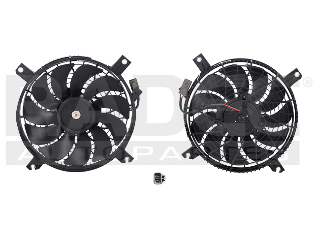 MOTOVENTILADOR SZ GRAND VITARA 99-05 V6 2.5 LTS P/AA SENCILLO COMPLETO 2 PINES TY
