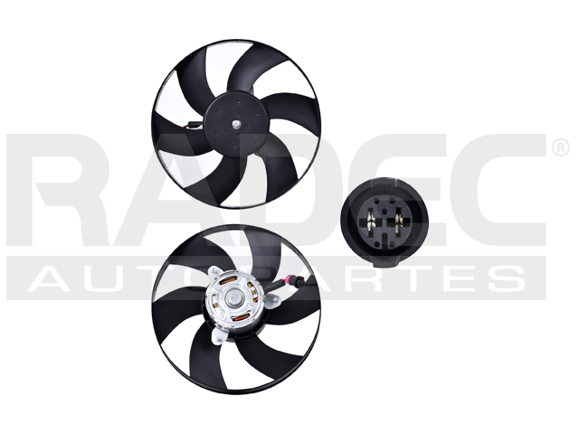MOTOVENTILADOR VW DERBY 99-05 L4 1.8 LTS