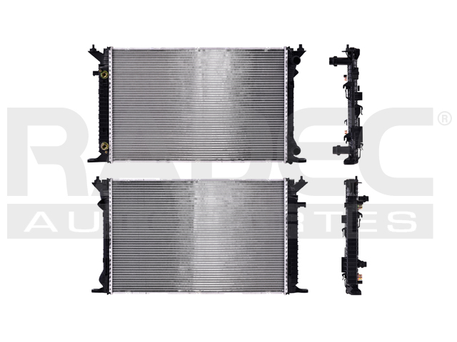 RADIADOR AD A4 09-16 L4 1.8/2.0 LTS C/S AA AUT 28 1/3X18 3/7X26MM ALUM SOLD POLAR