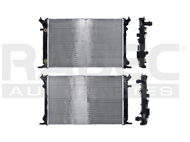 RADIADOR AD A4 QUATTRO /A5/A6/A7/S4/S5/Q5/ 10-14 V6 2.0, 3.0, 3.2 LTS C/AA AUT 28 1/3X18 3/7X36MM ALUM SOLD POLAR