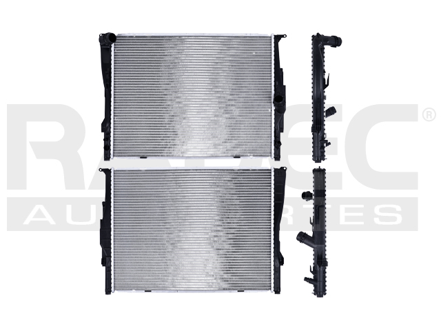 RADIADOR BW 128/130/323/325/328/330/Z4 08-13 V6 2.5/3.0 LTS C/AA STD 23 5/8X18X32MM ALUM SOLD POLAR