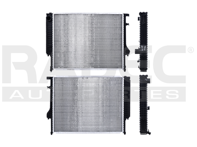 RADIADOR BW M3 95-99 L6 2.5, 2.8, 3.2 LTS C/S AA STD 21 4/7X17 1/4X32MM ALUM SOLD POLAR