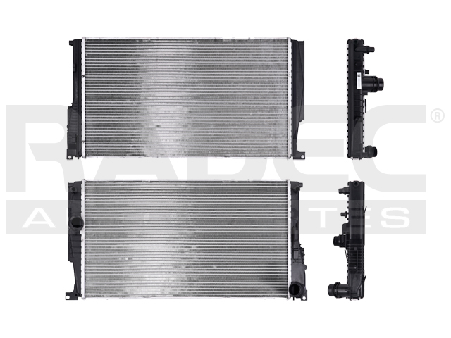 RADIADOR BW 320 12-16 L4 2.0 LTS TURBO AUT C/S AA 23 5/8X13 5/8X32MM ALUM SOLD POLAR