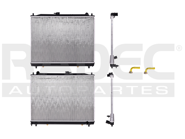 RADIADOR BK CENTURY 0-05/CV IMPALA 00-03 V6 3.1, 3.4, 3.8 LTS C/S AA AUT 19 2/3X27 1/2X22MM ALUM SOLD POLAR