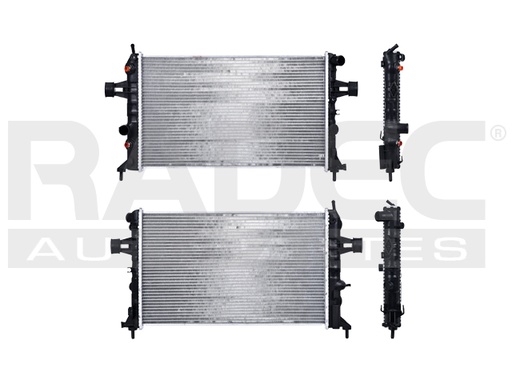 RADIADOR CV ASTRA 00-05 L4 1.8, 2.0, 2.2, 2.4 LTS C/AA AUT 23 5/8X14 1/2X32MM ALUM SOLD POLAR