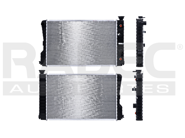 RADIADOR CV BLAZER/S-10/SIERRA/JIMMY/SONOMA/85-88 L4 2.5 LTS AUT 23 5/8X14 7/8X26MM ALUM SOLD POLAR