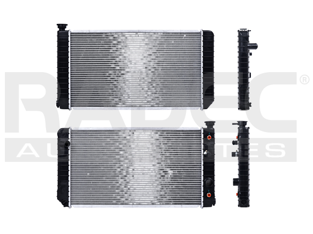RADIADOR CV BLAZER 88-94 V6 4.3 LTS AUT C/S AA 26 2/9X14 7/8X26MM ALUM SOLD POLAR