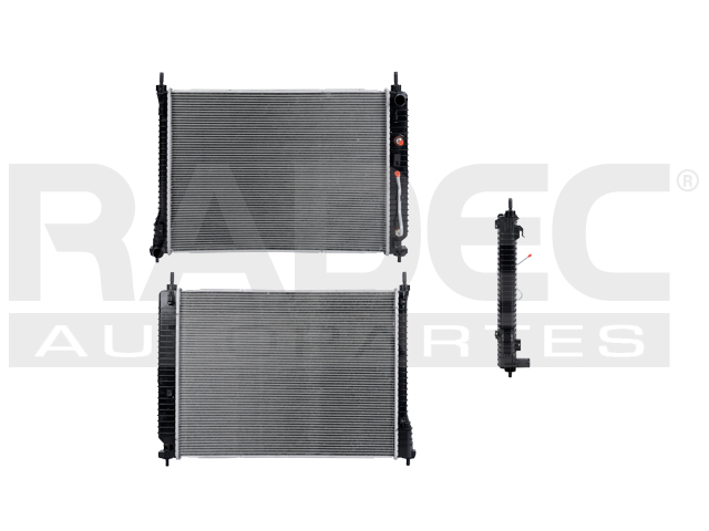 RADIADOR CV CAPTIVA 06-11 L4 V6 2.4, 3.0, 3.2 LTS C/S AA AUT 26 3/8X20X26MM ALUM SOLD POLAR