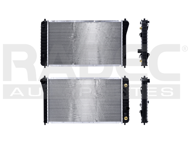 RADIADOR CV CAVALIER/SUNFIRE 95-02 L4 2.2/2.4 LTS C/S AA AUT 26X14 7/8X26MM ALUM SOLD POLAR